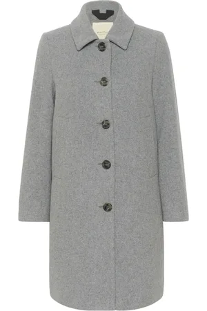 Part Two Femme, Manteaux, Gris, Taille: 38 FR Veste Gris Chiné