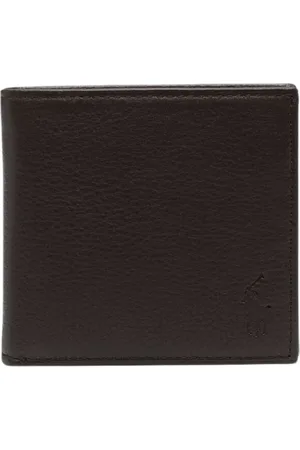 Ralph Lauren Homme, Accessoires, Brun, Taille: ONE Size Portefeuille en cuir