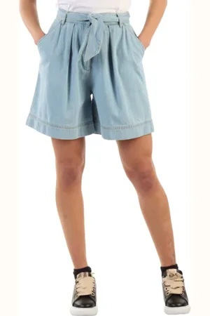 Pinko Femme, Shorts, Bleu, Taille: 36 FR Short en jean