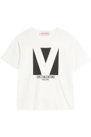VALENTINO GARAVANI Homme, Tops, Blanc, Taille: L T-shirt blanc