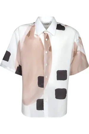 COSTUMEIN Homme, Chemises, Multicolore, Taille: L T-shirt Polo en lin multicolore