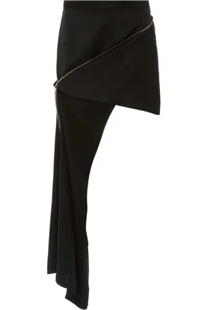 J.W.Anderson Femme, Jupes, Noir, Taille: 40 FR Mini-jupe zippée