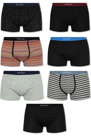 Paul Smith Homme, Sous-vêtements, Multicolore, Taille: S Lot de sept boxers