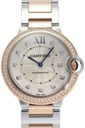 Cartier Femme, Pre-owned, Rose, Taille: ONE Size Pre-owned Or rose montres