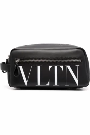 VALENTINO GARAVANI Homme, Sacs, Noir, Taille: ONE Size Trousse de Toilette Medium