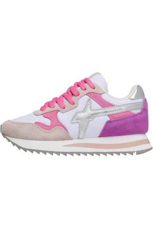W6YZ Femme, Chaussures, Multicolore, Taille: 35 EU Chaussures Blanches Bubble Rose Tally