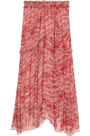 Isabel Marant Femme, Jupes, Rouge, Taille: 38 FR Veronique Skirt