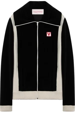 VALENTINO GARAVANI Homme, Pulls, Noir, Taille: S Gilet Cardigan Zippé