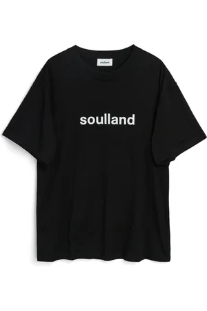 Soulland Unisex, Tops, Noir, Taille: Xs/S T-shirt Océan