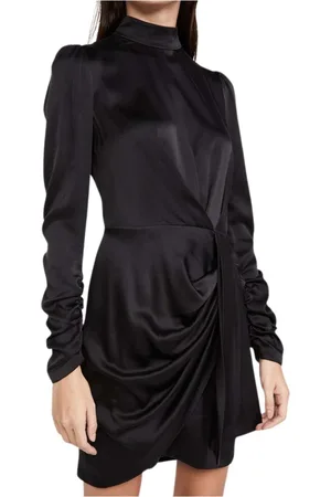 ZIMMERMANN Femme, Robes, Noir, Taille: 38 FR Mini-robe drapée
