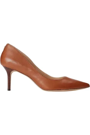 Ralph Lauren Femme, Chaussures, Brun, Taille: 40 EU Escarpin Lanette en nappa