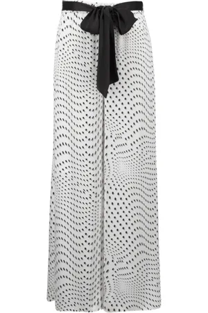 Joseph Ribkoff Femme, Pantalons, Blanc, Taille: 42 FR Pantalon Large