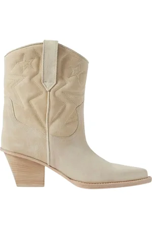 PARIS TEXAS Femme, Chaussures, , Taille: 36 EU Bottes en daim à motif étoile