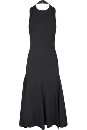 Jacquemus Femme, Robes, Noir, Taille: 40 FR Robe Évasée Sans Manches