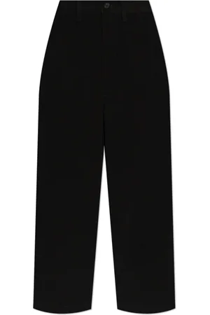 Y-3 Femme, Pantalons, Noir, Taille: 38 FR Pantalon à jambes larges