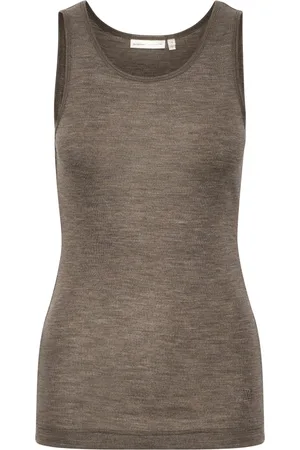 INWEAR Femme, Tops, Brun, Taille: 44 FR Fangiw Débardeur
