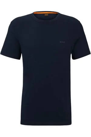HUGO BOSS Homme, Tops, Bleu, Taille: 2XL T-Shirt Manches Courtes