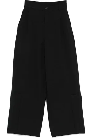 Y-3 Femme, Pantalons, Noir, Taille: 36 FR Pantalon Large