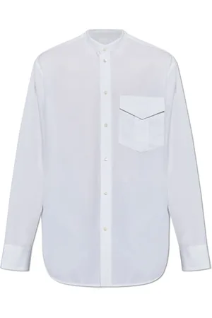 Jil Sander Homme, Chemises, Blanc, Taille: M Chemise à poche