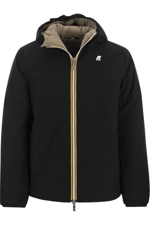 K-Way Homme, Vestes, Noir, Taille: S Doudoune réversible à capuche