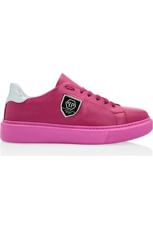Philipp Plein Femme, Chaussures, Rose, Taille: 36 EU Baskets Basses Édition Limitée