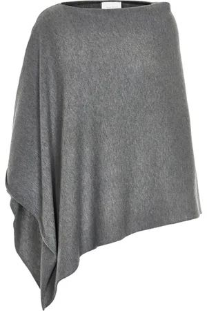 Part Two Femme, Vestes, Gris, Taille: ONE Size Cape Christian