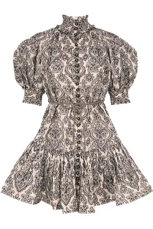ZIMMERMANN Femme, Robes, Noir, Taille: 42 FR Wylie Mini Dress