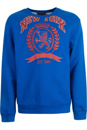 Tommy Hilfiger Homme, Sweatshirts et sweats à capuche, Multicolore, Taille: L SweaT-shirt Crest Breton Surf the Web
