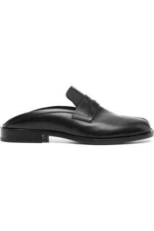 Maison Margiela Homme, Chaussures, Noir, Taille: 41 EU Mules Mocassins Tabi