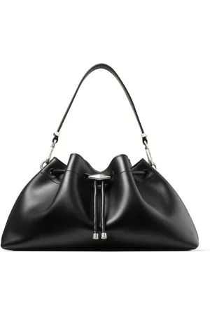 Jimmy Choo Femme, Sacs, Noir, Taille: ONE Size Sac bandoulière en cuir de veau noir