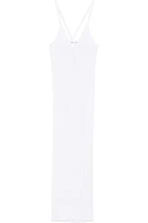 Iceberg Femme, Robes, Blanc, Taille: 42 FR Robe Blanche Dos Nu Col Halter
