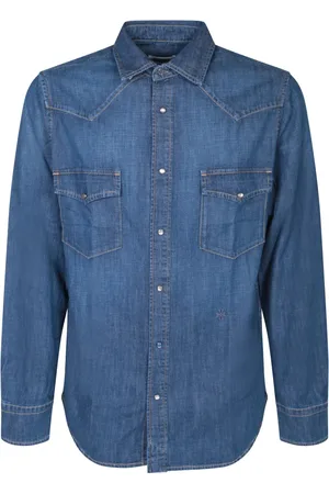 Jacob Cohen Homme, Chemises, Bleu, Taille: S Chemise en denim