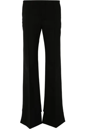 Chloé Femme, Pantalons, Noir, Taille: 38 FR Pantalon Large