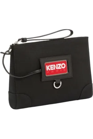 Kenzo Femme, Sacs, Noir, Taille: ONE Size Sac bandoulière noir classique