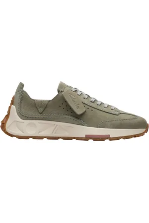 Clarks Femme, Chaussures, Vert, Taille: 36 EU Baskets Confort Verde Ss25