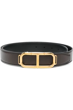 Tom Ford Homme, Accessoires, Brun, Taille: 100 CM Ceinture en cuir