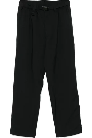 Y-3 Homme, Pantalons, Noir, Taille: L Pantalon à Taille Ceinturée avec Poches