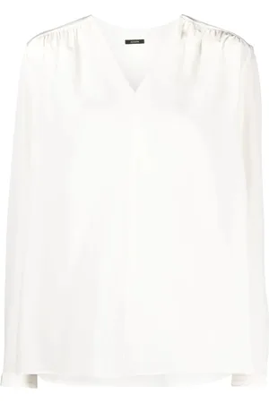 Joseph Femme, Blouses et Chemises, Blanc, Taille: 40 FR Chemisier Newell