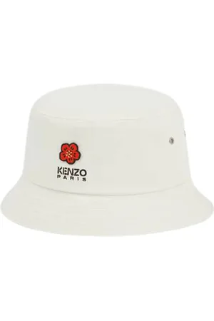 Kenzo Unisex, Accessoires, Blanc, Taille: L Bob Fleur Crest