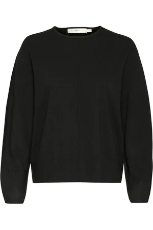 INWEAR Femme, Pulls, Noir, Taille: 40 FR Pull Noir en Tricot
