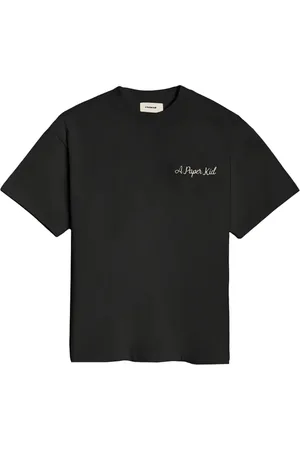A PAPER KID Homme, Tops, Noir, Taille: S Nero T-Shirt