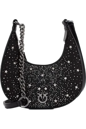 Pinko Femme, Sacs, Noir, Taille: ONE Size Mini Sac Bandoulière Banane