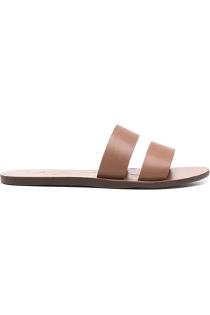 MANEBI Femme, Chaussures, Brun, Taille: 37 EU Sandales à Bout Amande Découpé