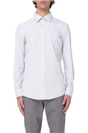 HUGO BOSS Homme, Chemises, Gris, Taille: M Chemise Coupe Slim Col Kent