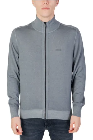 HUGO BOSS Homme, Pulls, Gris, Taille: M Cardigan en laine