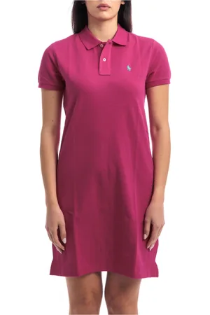 Ralph Lauren Femme, Robes, Rose, Taille: 40 FR Robe Piqué