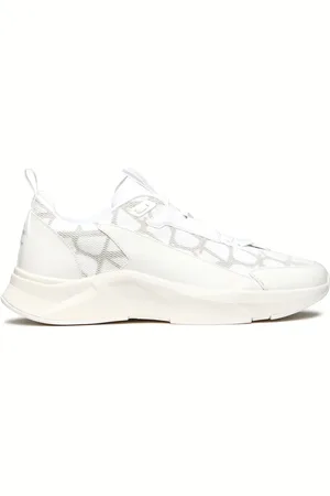 VALENTINO GARAVANI Homme, Chaussures, Blanc, Taille: 42 1/2 EU Baskets à lacets