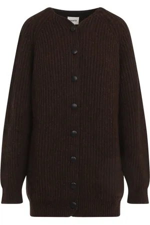 Khaite Femme, Pulls, Brun, Taille: 38 FR Gilet Jina