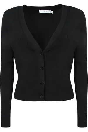 IRO Femme, Pulls, Noir, Taille: 38 FR Cardigan Noir Fidjy