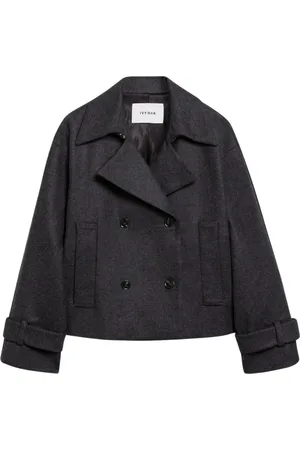 Ivy & Oak Femme, Vestes, Gris, Taille: 40 FR Veste d`hiver à manches kimono